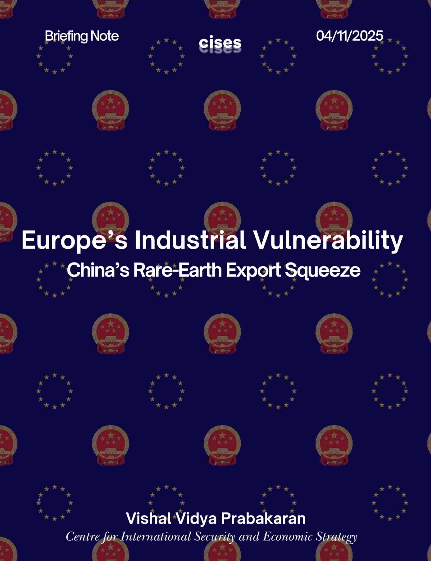 China’s Rare-Earth Export Squeeze and Europe’s Industrial Vulnerability