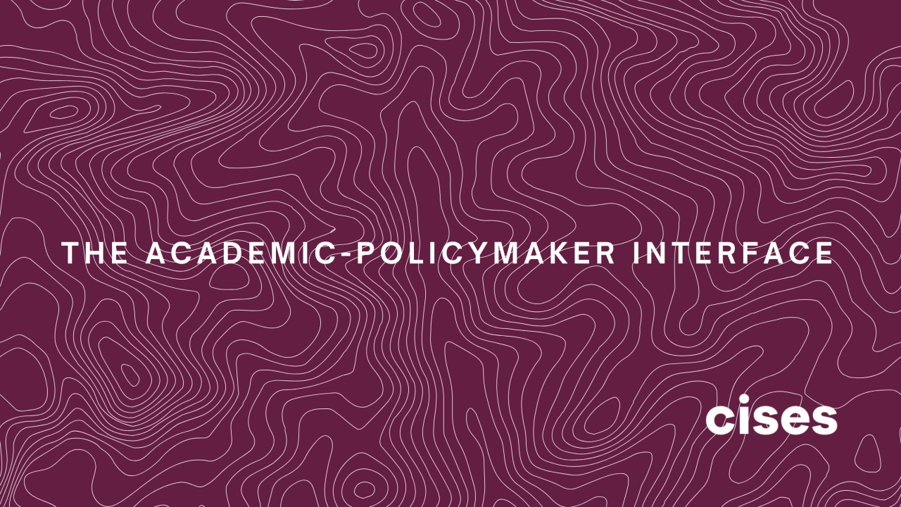 The Academic-Policymaker Interface