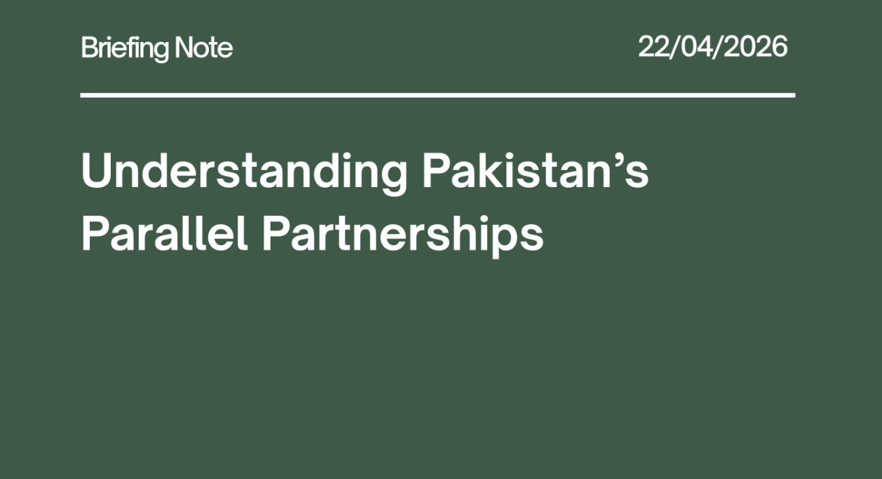 Understanding Pakistan’s Parallel Partnerships