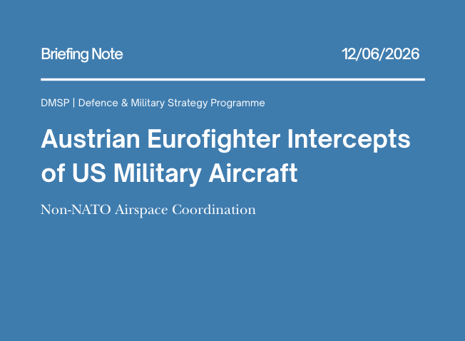 Austrian Eurofighter Intercept of US Military Aircraft: Non-NATO Airspace Coordination