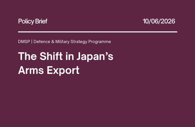 The Shift in Japan’s Arms Export