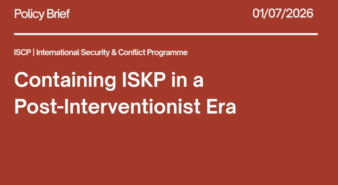 Containing ISKP in a Post-Interventionist Era