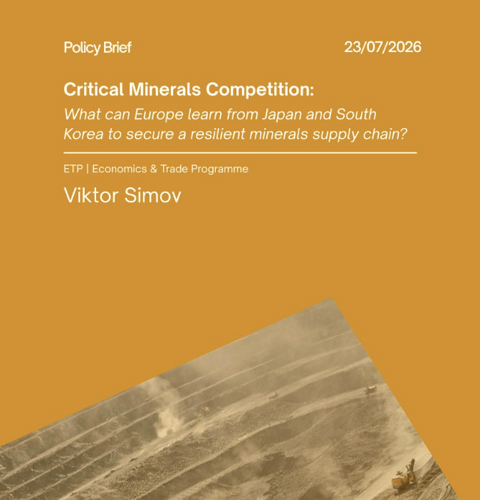 Critical Minerals Competition: What can Europe learn from Japan and South Korea to secure a resilient minerals supply chain?