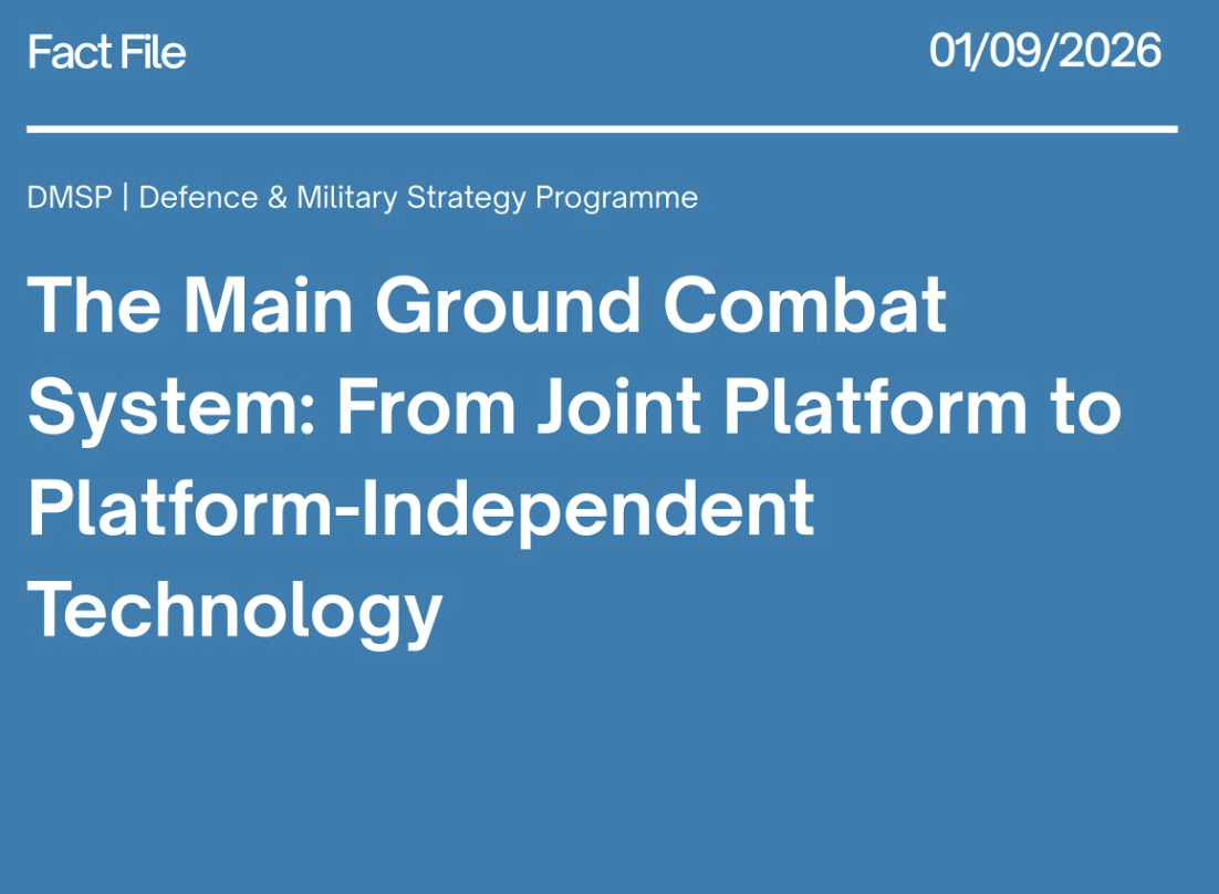 The Main Ground Combat System: From Joint Platform to Platform-Independent Technology