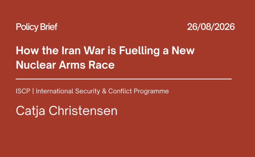 How the Iran War is Fueling a New Nuclear Arms Race