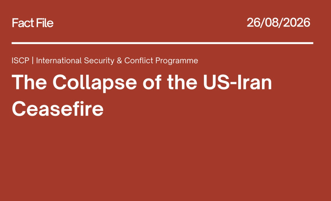 The Collapse of the US-Iran Ceasefire
