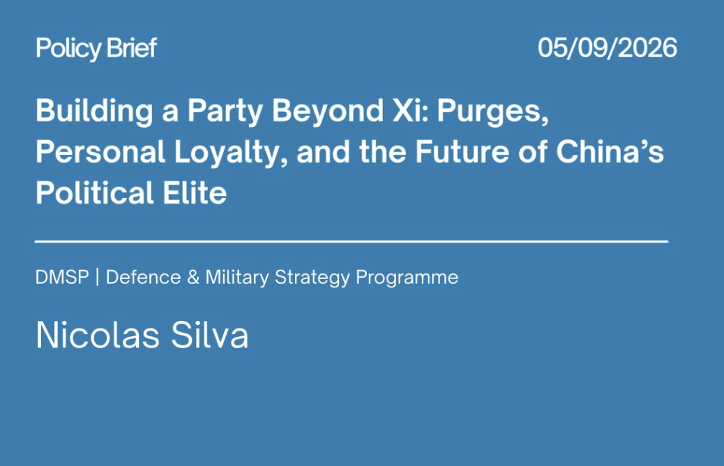 Building a Party Beyond Xi: Purges, Personal Loyalty, and the Future of China’s Political Elite