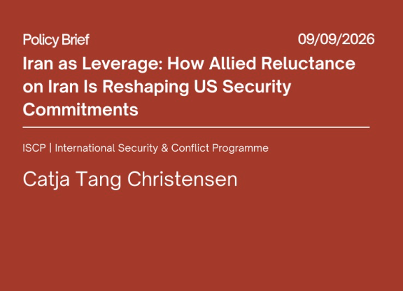 Iran as Leverage: How Allied Reluctance on Iran Is Reshaping US Security Commitments