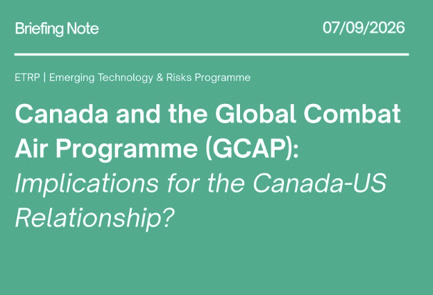 Canada and the Global Combat Air Program (GCAP): Implications for the Canada-US Relationship?
