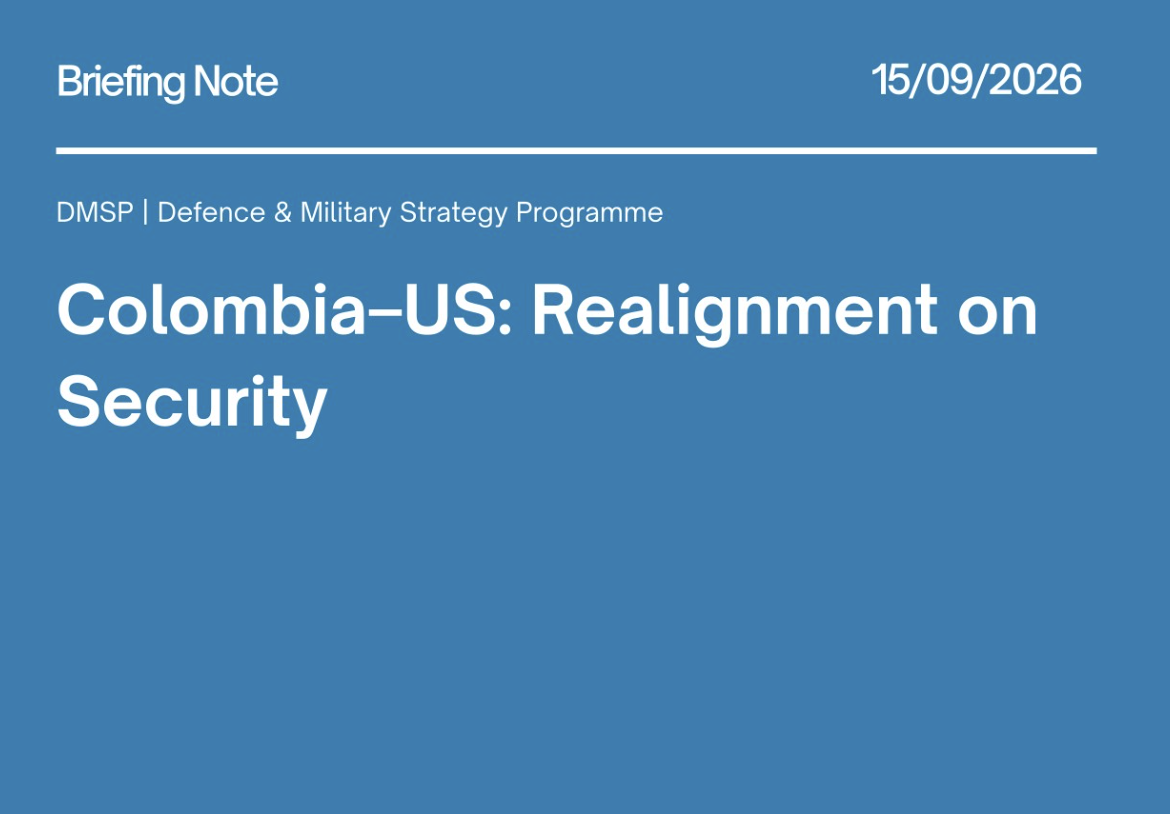 Colombia-US: Realignment on Security