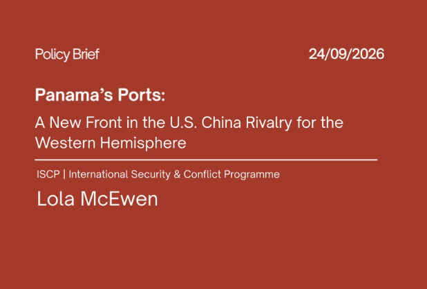 Panama’s Ports: A New Front in the U.S. China Rivalry for the Western Hemisphere