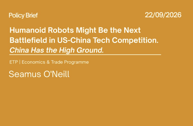 Humanoid Robots Might Be the Next Battlefield in US-China Tech Competition. China Has the High Ground