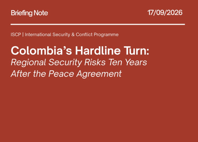 Colombia’s Hardline Turn: Regional Security Risks Ten Years After the Peace Agreement