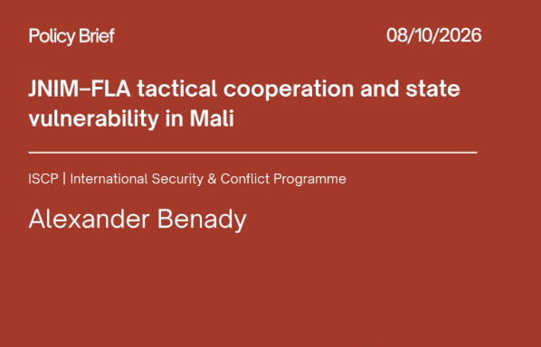 JNIM-FLA tactical cooperation and state vulnerability in Mali